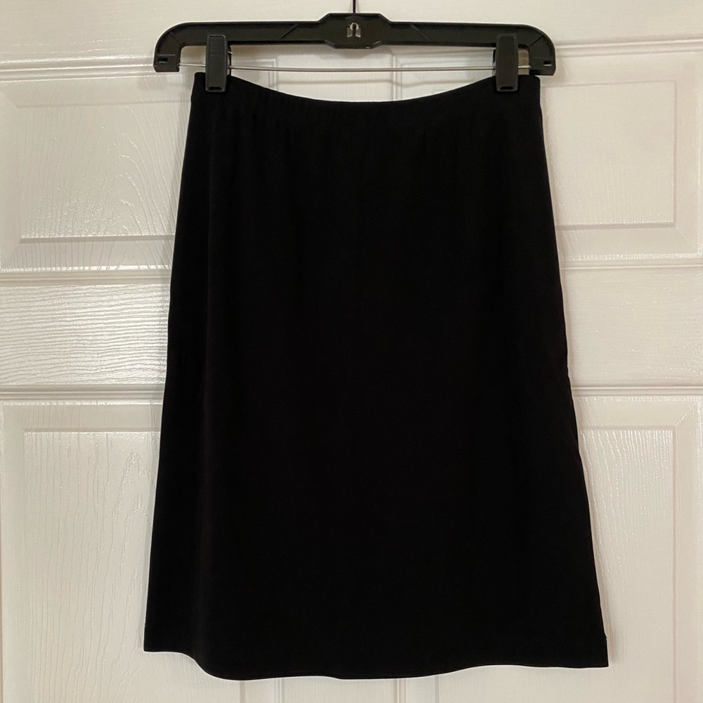 Vintage Casual Corner Collectibles Black Skirt